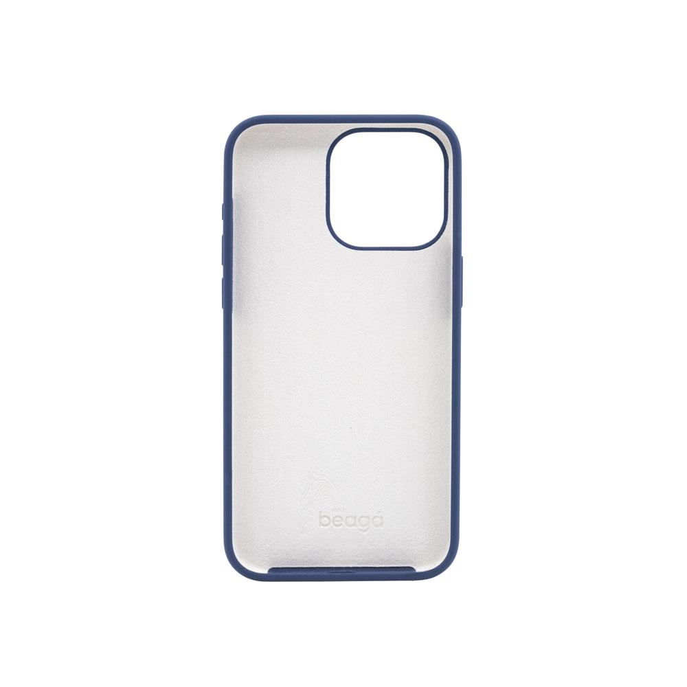 Capa iPhone 15 Pro Max iPlace, Beagá, Silicone Azul Petróleo