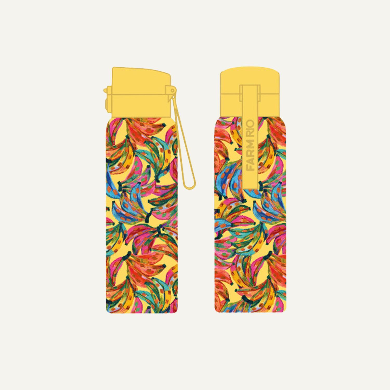 Miniatura Garrafa Etc Cor De Banana 650Ml - Farm