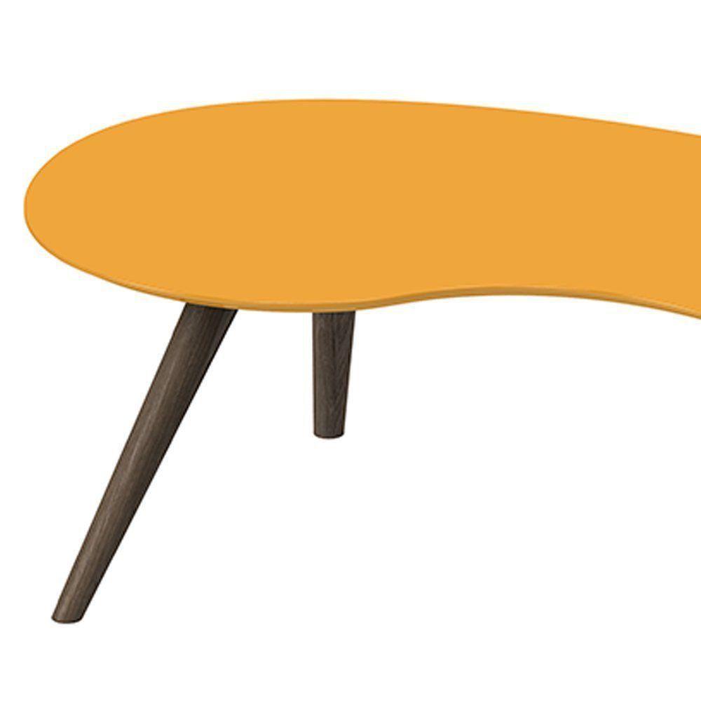 Miniatura Mesa de Centro Feijão Amarelo Pinoquio