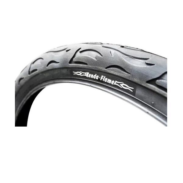 Miniatura Pneu Kenda Flame Slick Aro 26 X 2.125 Modelo Fogo Un