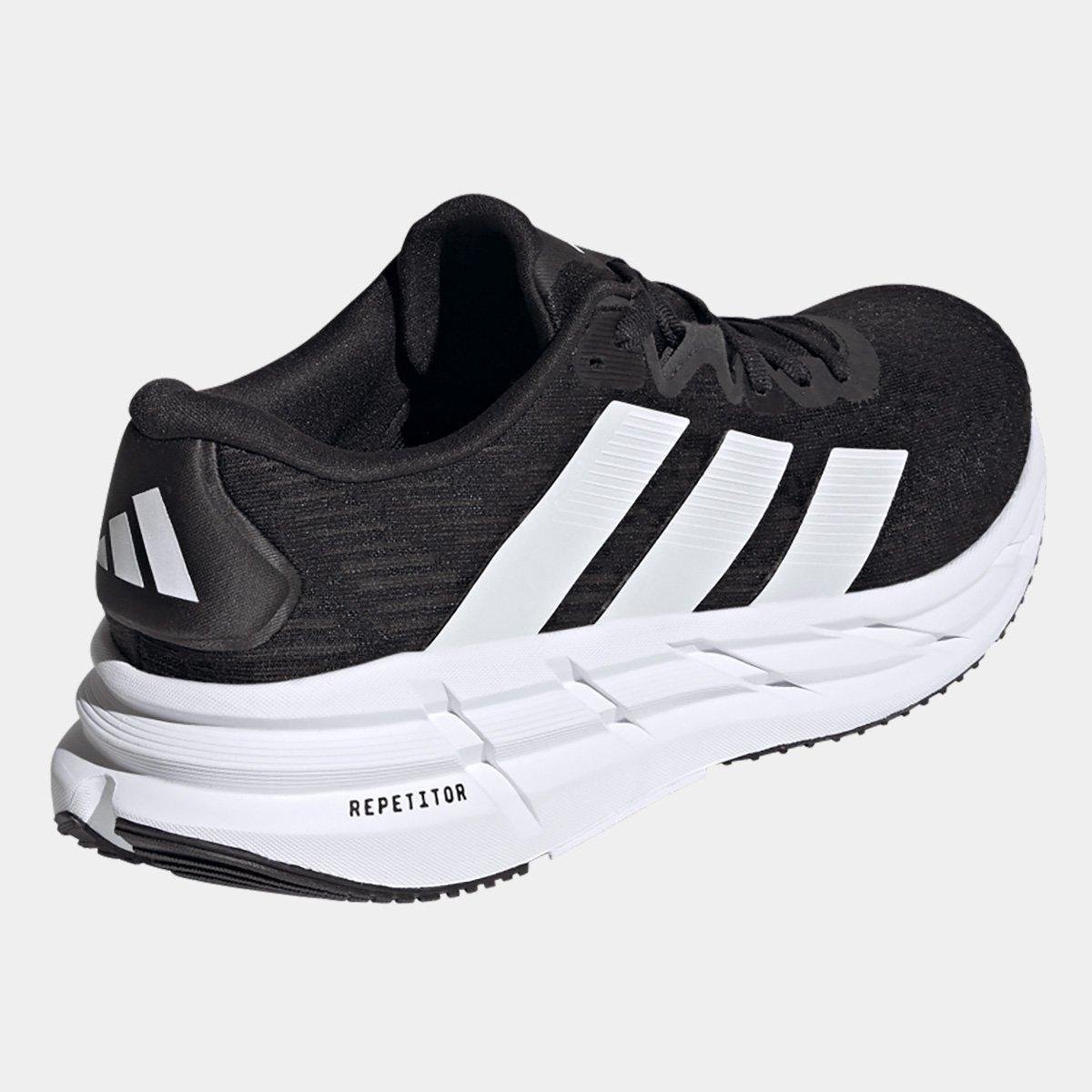 Tênis Adidas Adistar 4 Masculino Preto+Branco - 38