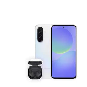 Miniatura Smartphone Samsung Galaxy A36 5G Branco 256GB, 8GB RAM, Câmera Tripla 50MP, Tela Super AMOLED 6.7", IP67, NFC e Recursos AI + Galaxy Buds FE - Grafite
