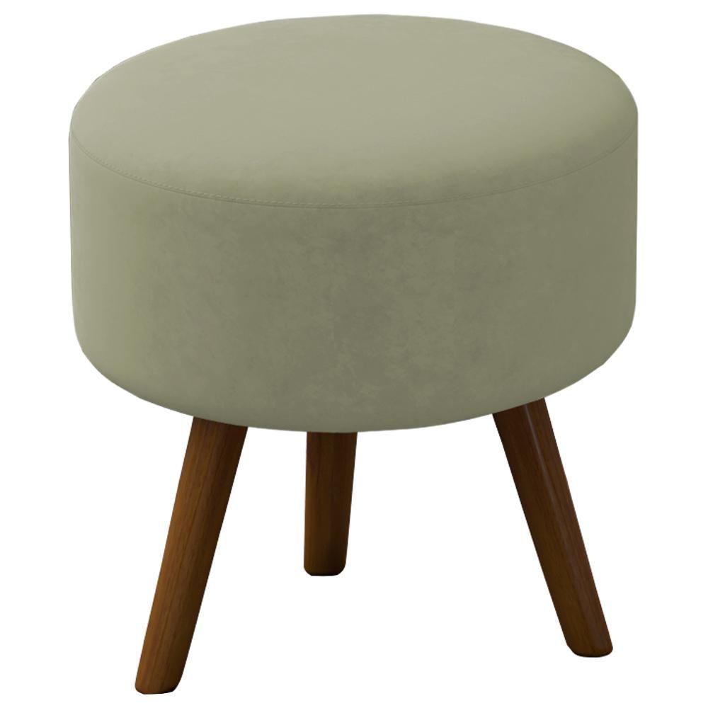 Miniatura Puff Puf Para Sala Pes Palito Small Veludo Sl 940 Peer Sl 940