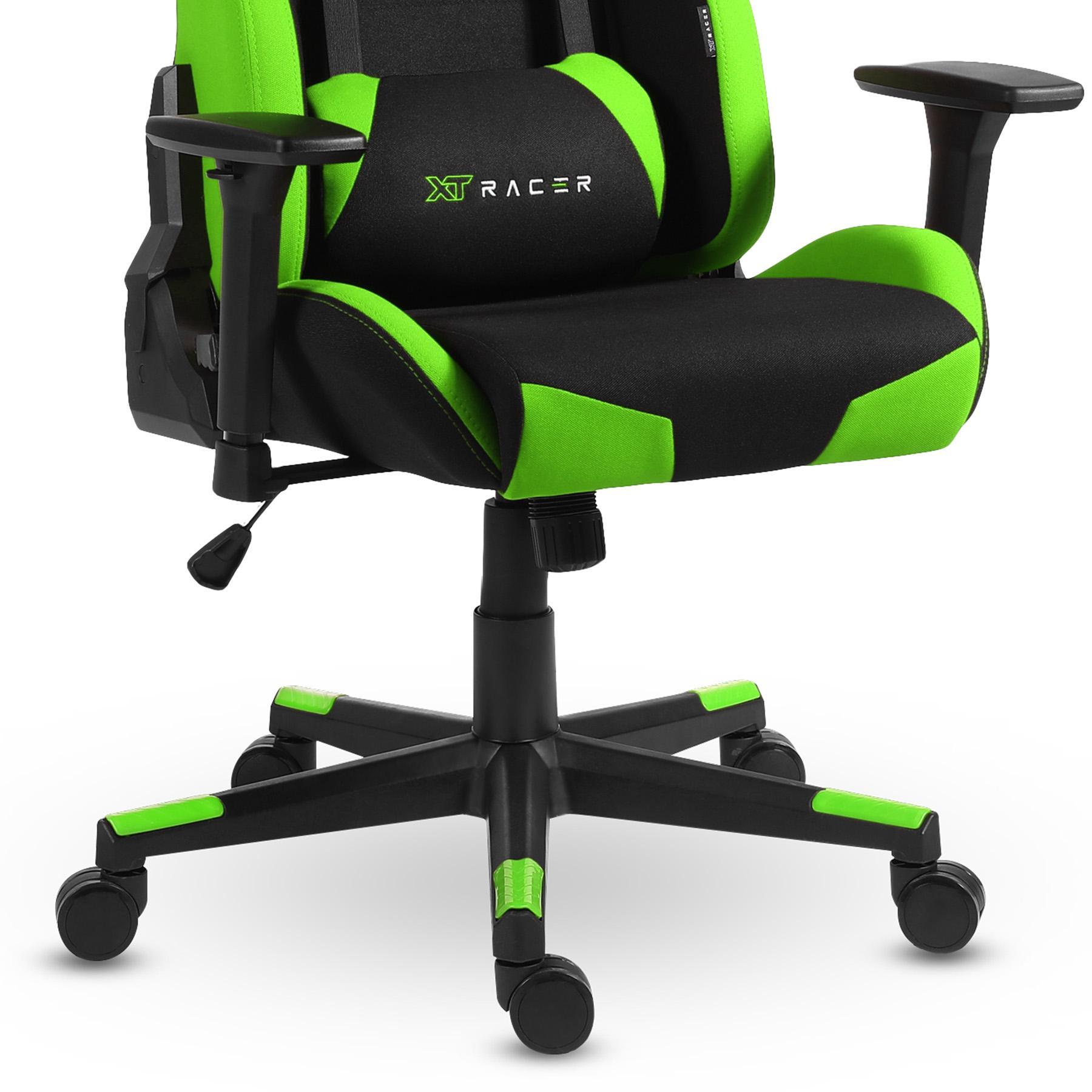 Cadeira Gamer Xt Racer Defender - Preta E Verde