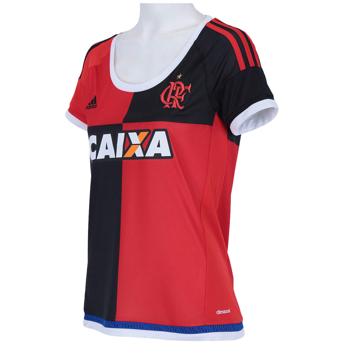 Miniatura Camisa Flamengo Feminina iii Adidas 450 Anos