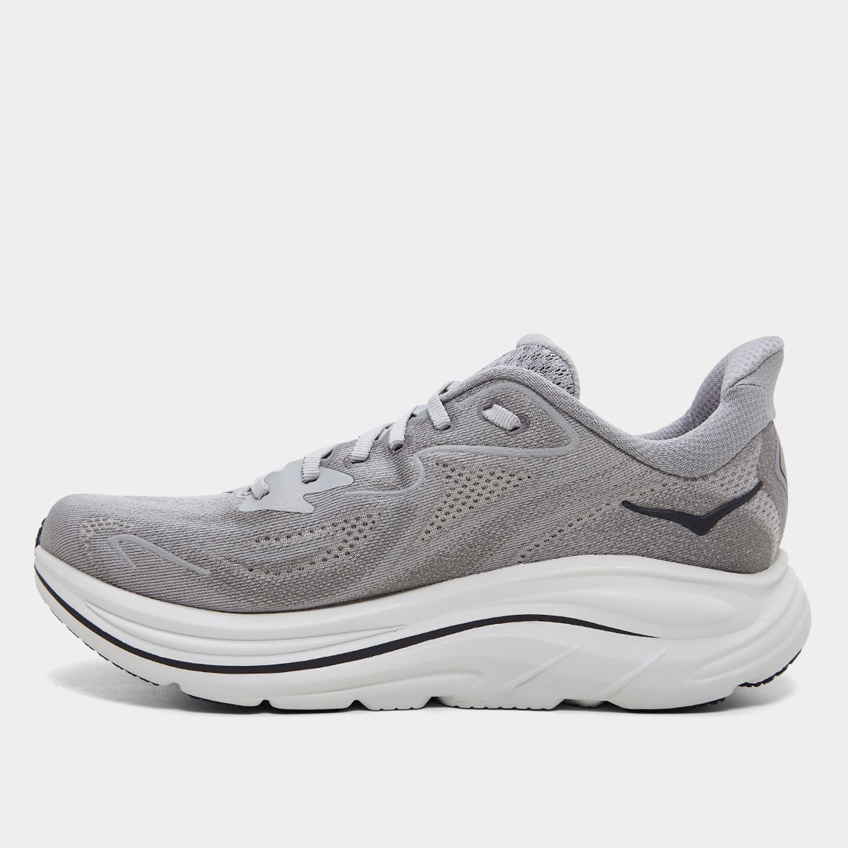 Miniatura Tênis Hoka Clifton 10 Masculino Cinza - 39