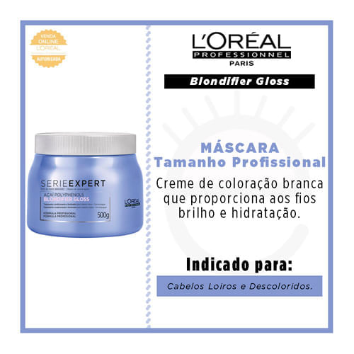 Miniatura L'Oréal Professionnel Blondifier Gloss - Máscara Tamanho Profissional 500ml
