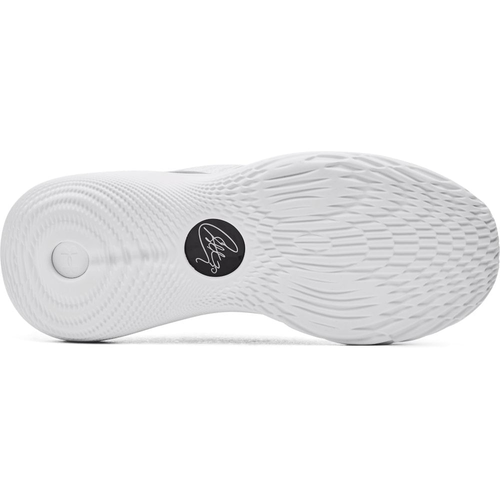 Miniatura Tênis de Basquete Under Armour Curry 11 Bruce Lee Wind Branco - 39