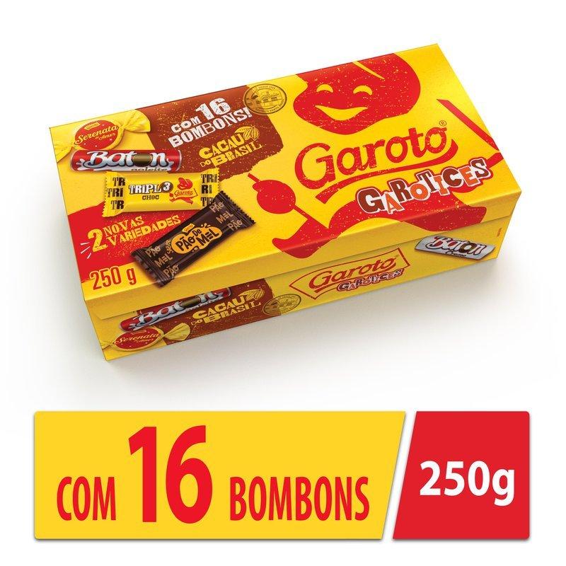 Caixa de Bombom Garoto Garotices 250g