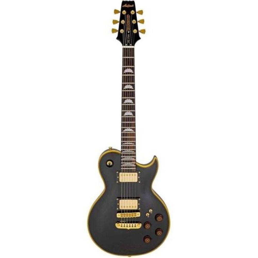 Miniatura Guitarra Aria Pro Ii Pe-f80 Black Top
