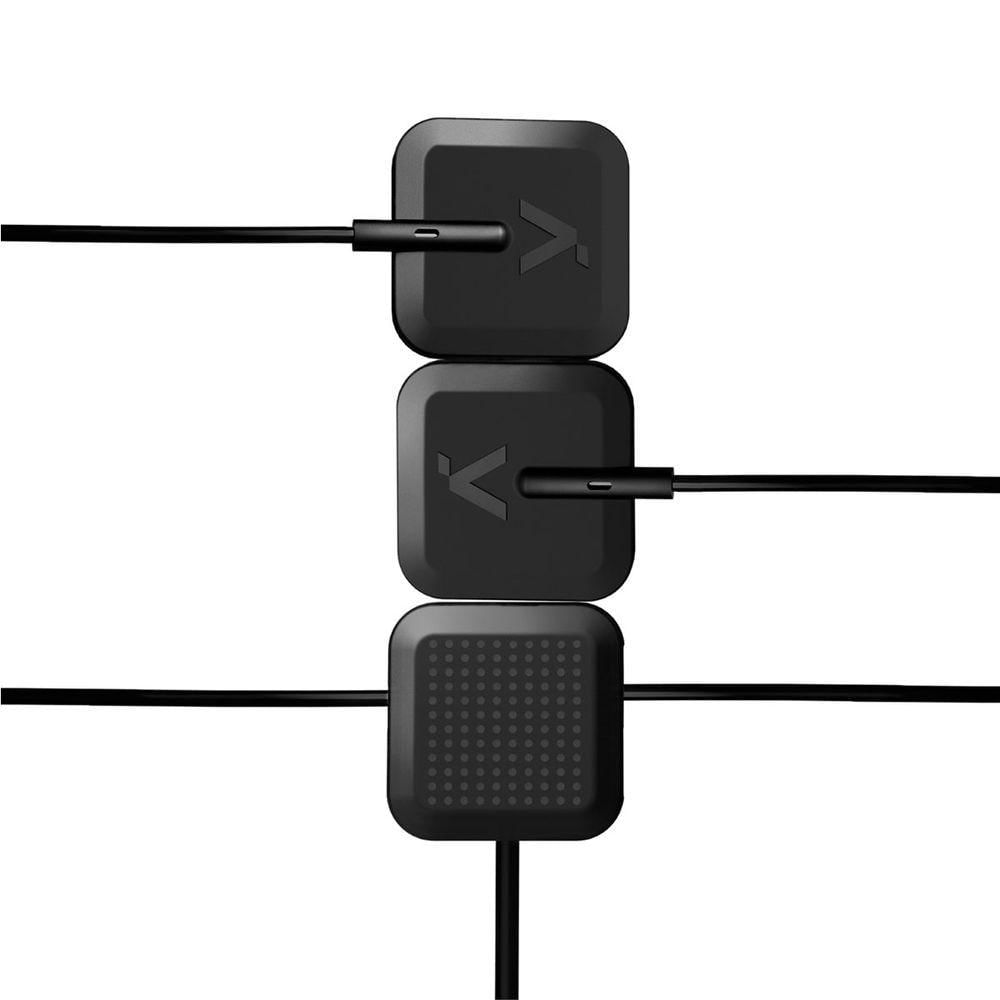 Miniatura Antena Interna Y Digital Hdtv 4 Em 1 Vhf-uhf-fm-hdtv Uso Interno Com Cabo 2,5 Metros Dtv-300