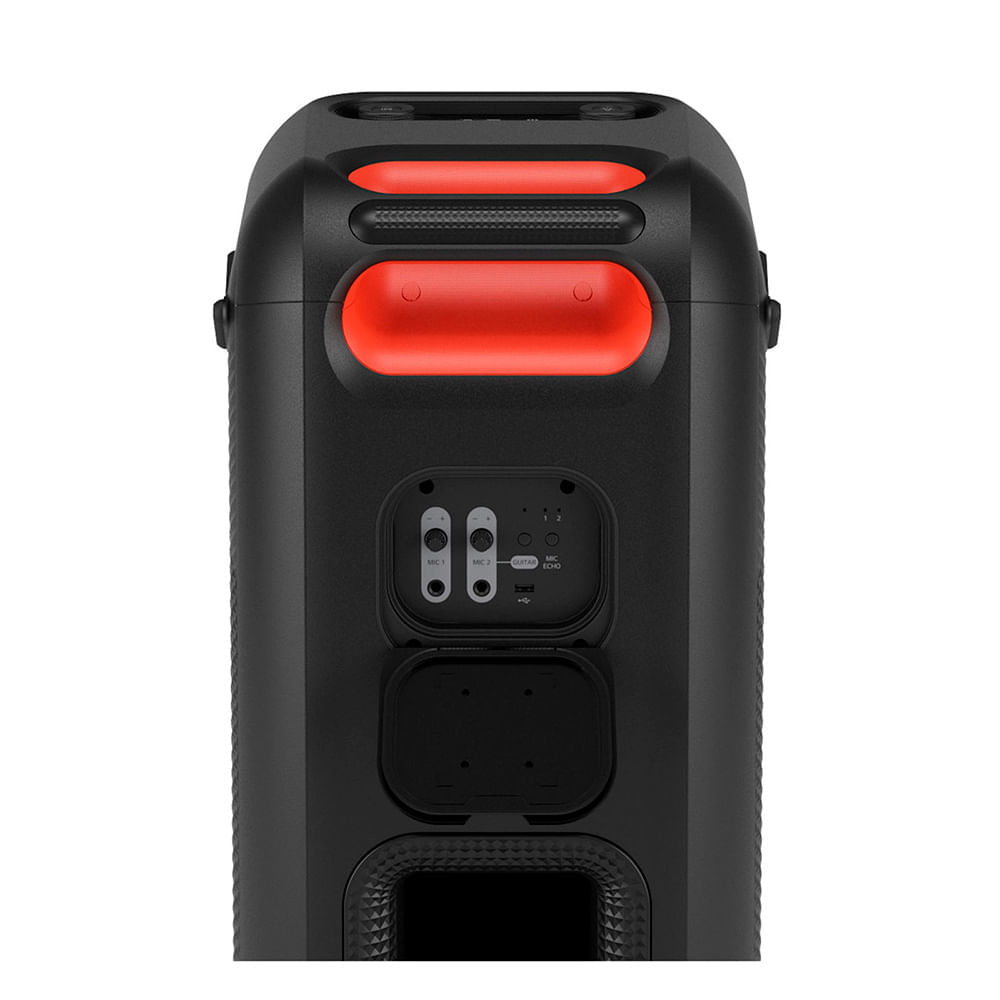 Miniatura Caixa de Som Bluetooth LG Partybox Xboom XL9T com Proteção IPX4, Display de Pixel LED, Sound Boost, 1000W RMS Bivolt