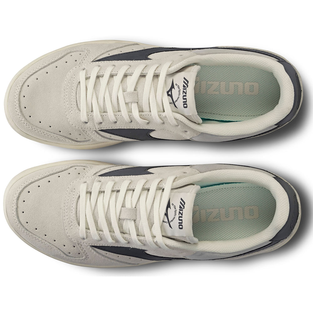 Miniatura Tênis Casual Unissex Mizuno City Wind 35 Cinza