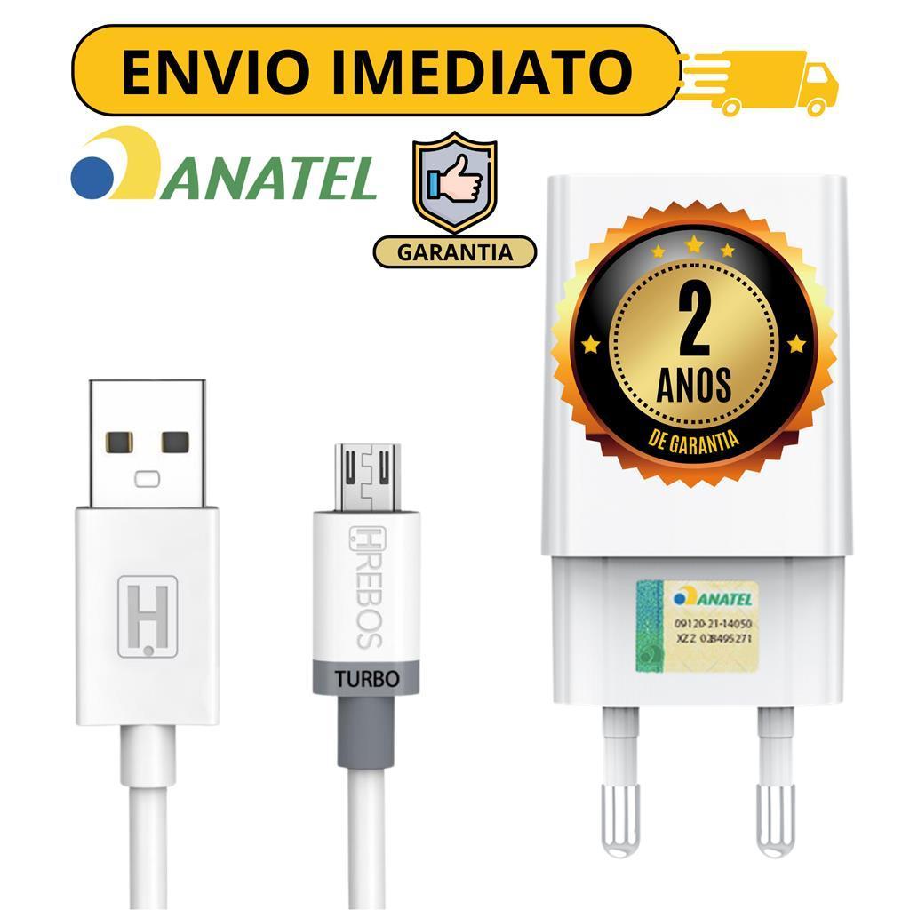 Miniatura Carregador Turbo p/ Samsung S4 E5 E7 A3 A5 A9 A10