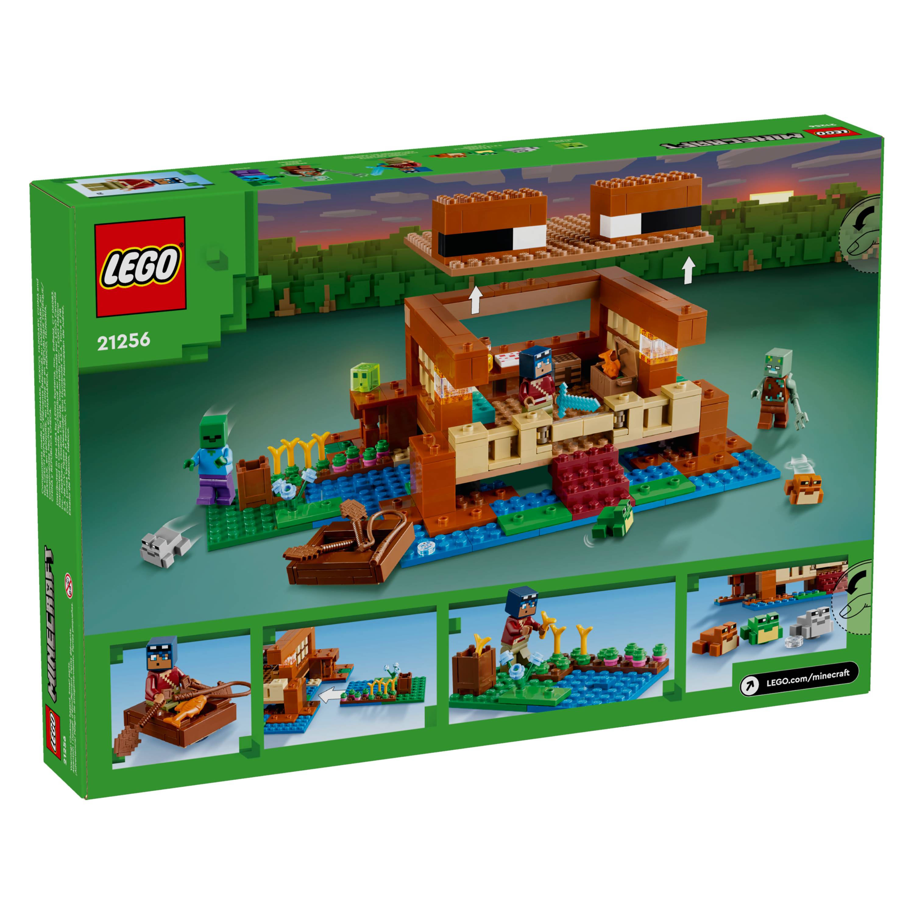 Miniatura LEGO Minecraft - A Casa do Sapo