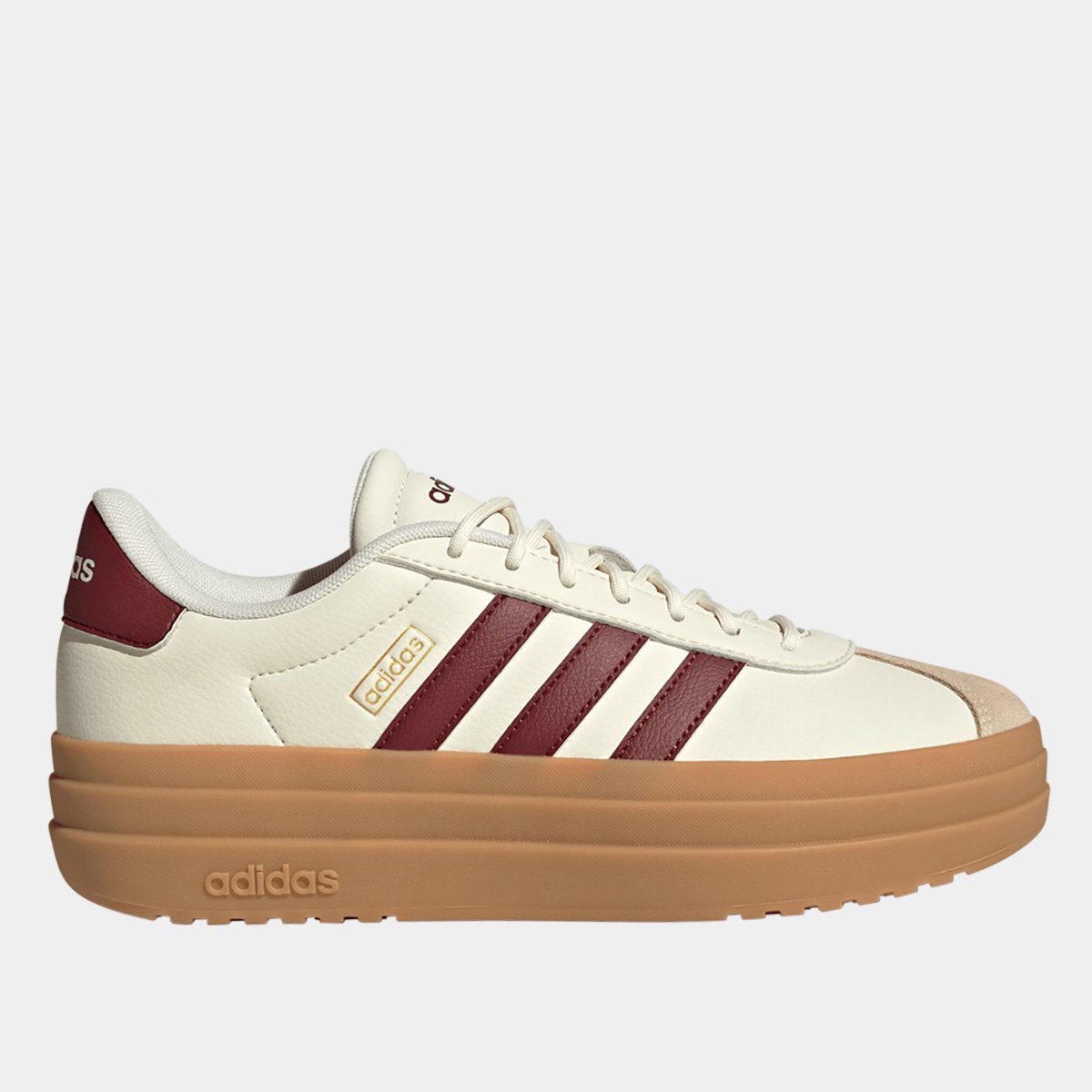 Miniatura Tênis Adidas VL Court Bold Feminino Branco - 34