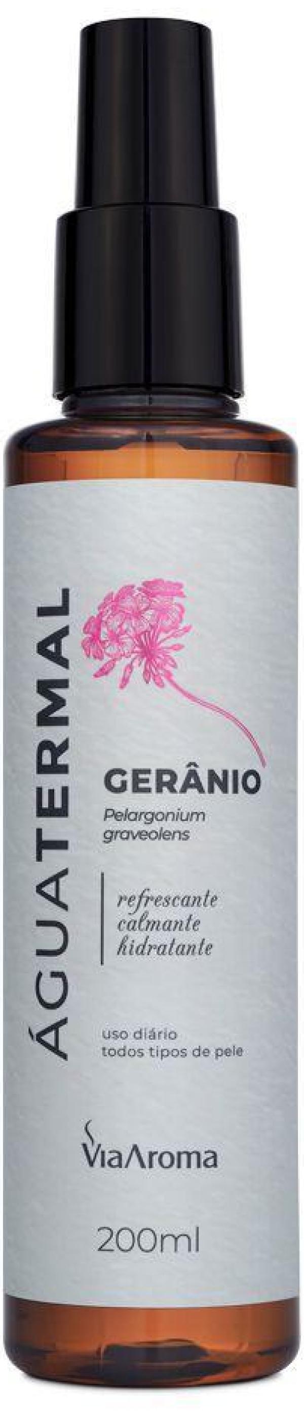Miniatura Água Termal Com Óleo Essencial De Gerânio - 200Ml