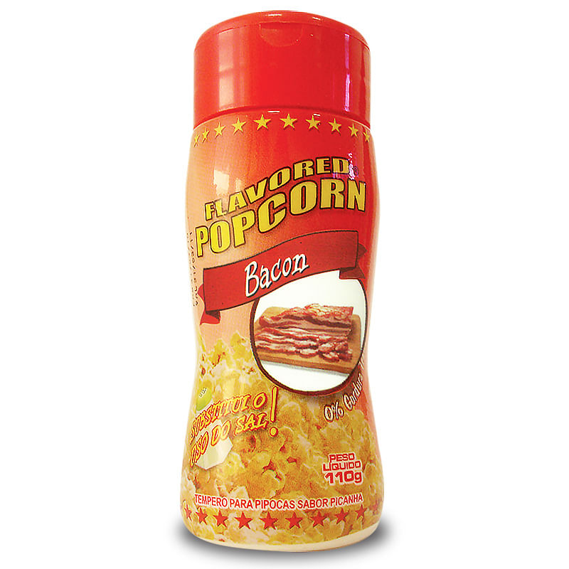 Miniatura Tempero para Pipoca - Sabor Bacon