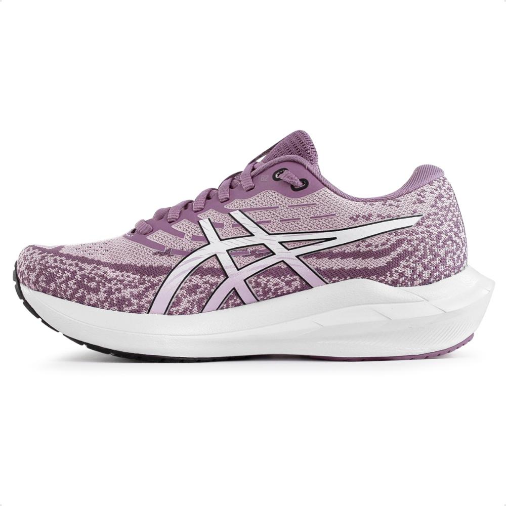 Miniatura Tênis Asics Gel Nagoya 7 Feminino Rosa / Lilas - 35