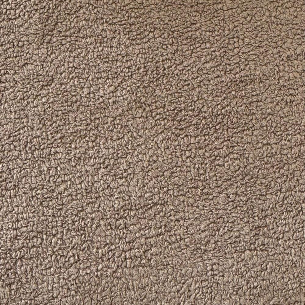 Sofá Roma 3 Lugares Bouclê 2,40cm X 90cm X 85cm Marrom