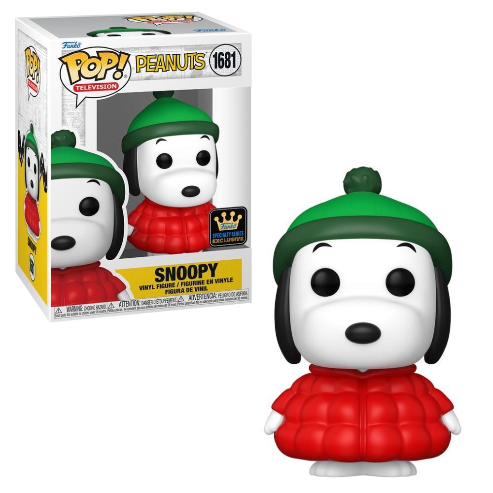 Miniatura Boneco Funko Pop Snoopy - Snoopy De Jaqueta