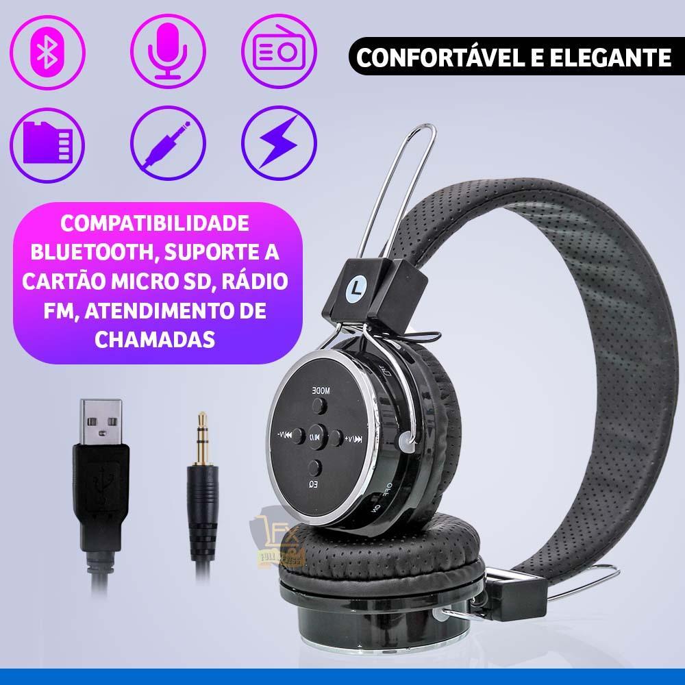 Fone Bluetooth Estéreo Sem Fio - Sly-B05 - Sumexr
