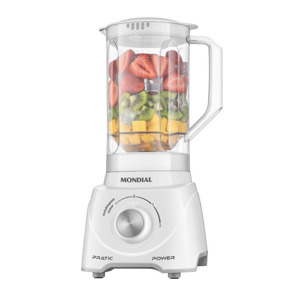 Miniatura Liquidificador Mondial Branco 110V L-97-W