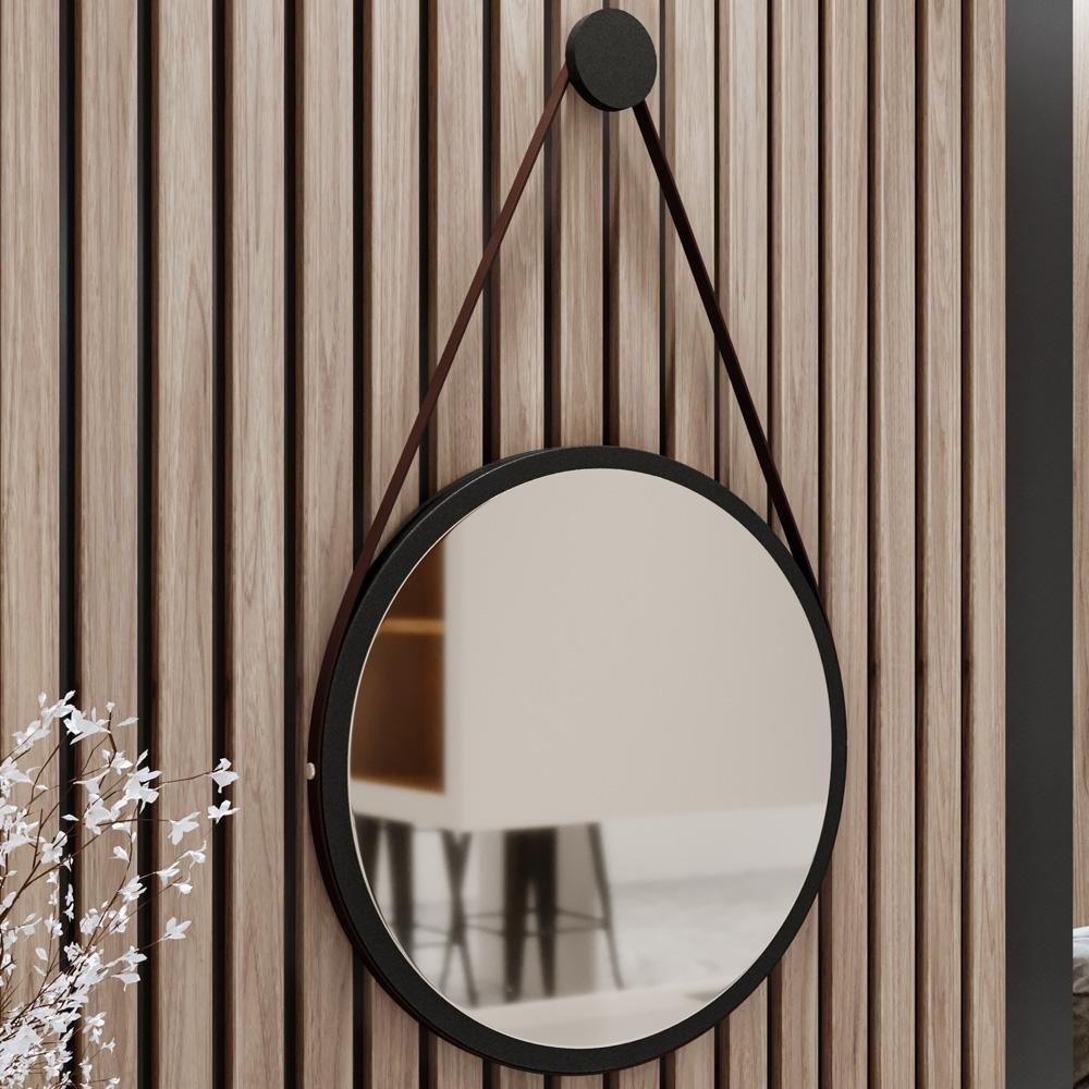 Miniatura Aparador Delta C04 Preto Noce Milano Espelho Adnet Preto