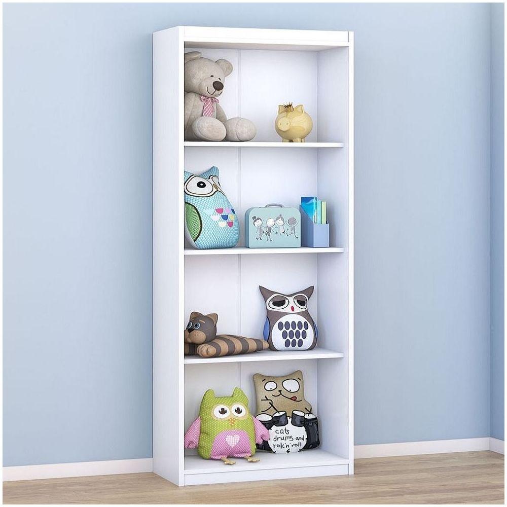 Miniatura Guarda Porta Livros Aparador 4 Prateleiras