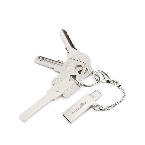 Miniatura Leitor Cartão Tipo C Micro Sd/tf Memória Otg 2.0 Celular Pc
