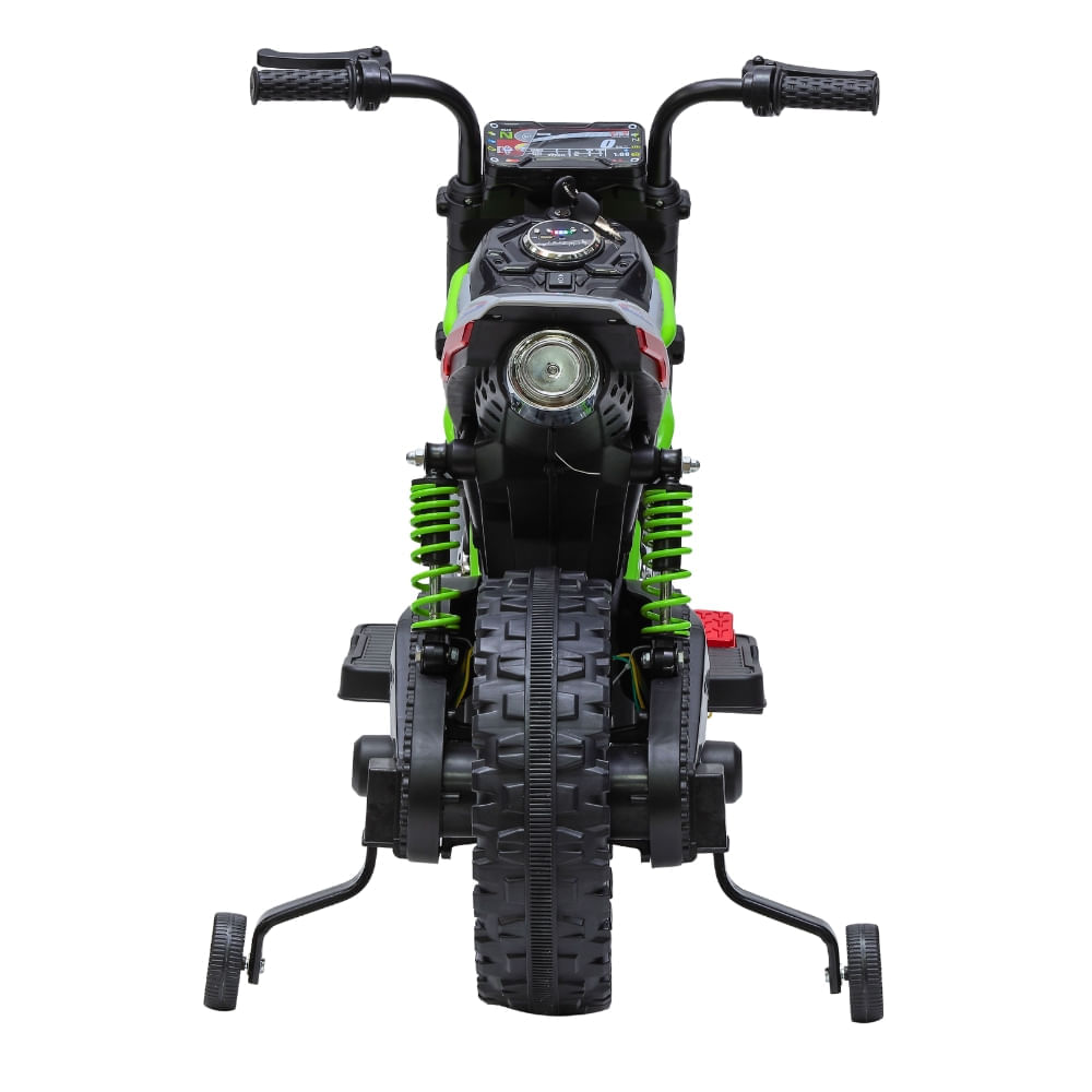 Moto Elétrica Infantil Mini ZS 12v Rodinha Verde Zippy Toys