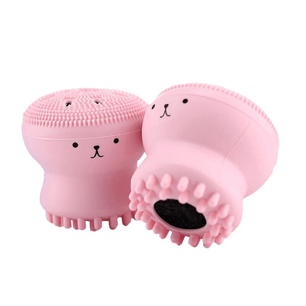 Miniatura Esponja De Limpeza Facial Esfoliante Massageador Rosto Polvo
