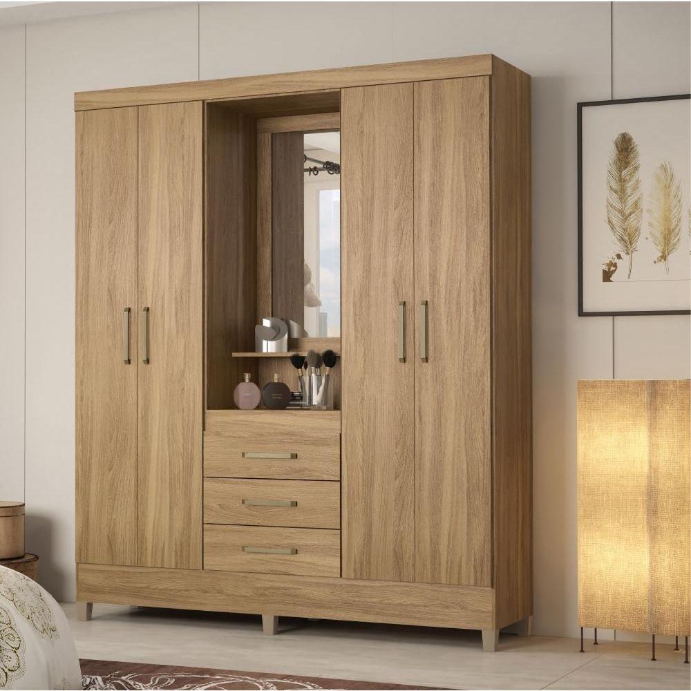 Jogo De Quarto Roupeiro E Comoda Essen Amendola