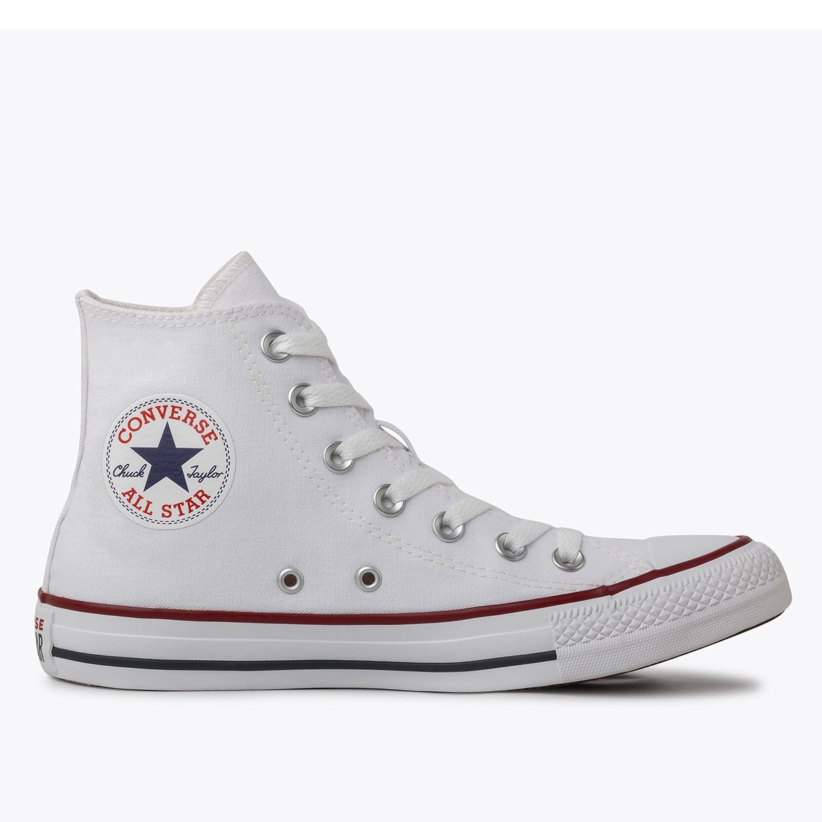 Miniatura Tênis Converse All Star Chuck Taylor Cano Alto Branco - 33