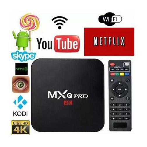 Miniatura Tv Box Mxq Pro 4Gb Ram E 64Gb Rom 4K/Hdmi/Wi-Fi Android 10.1