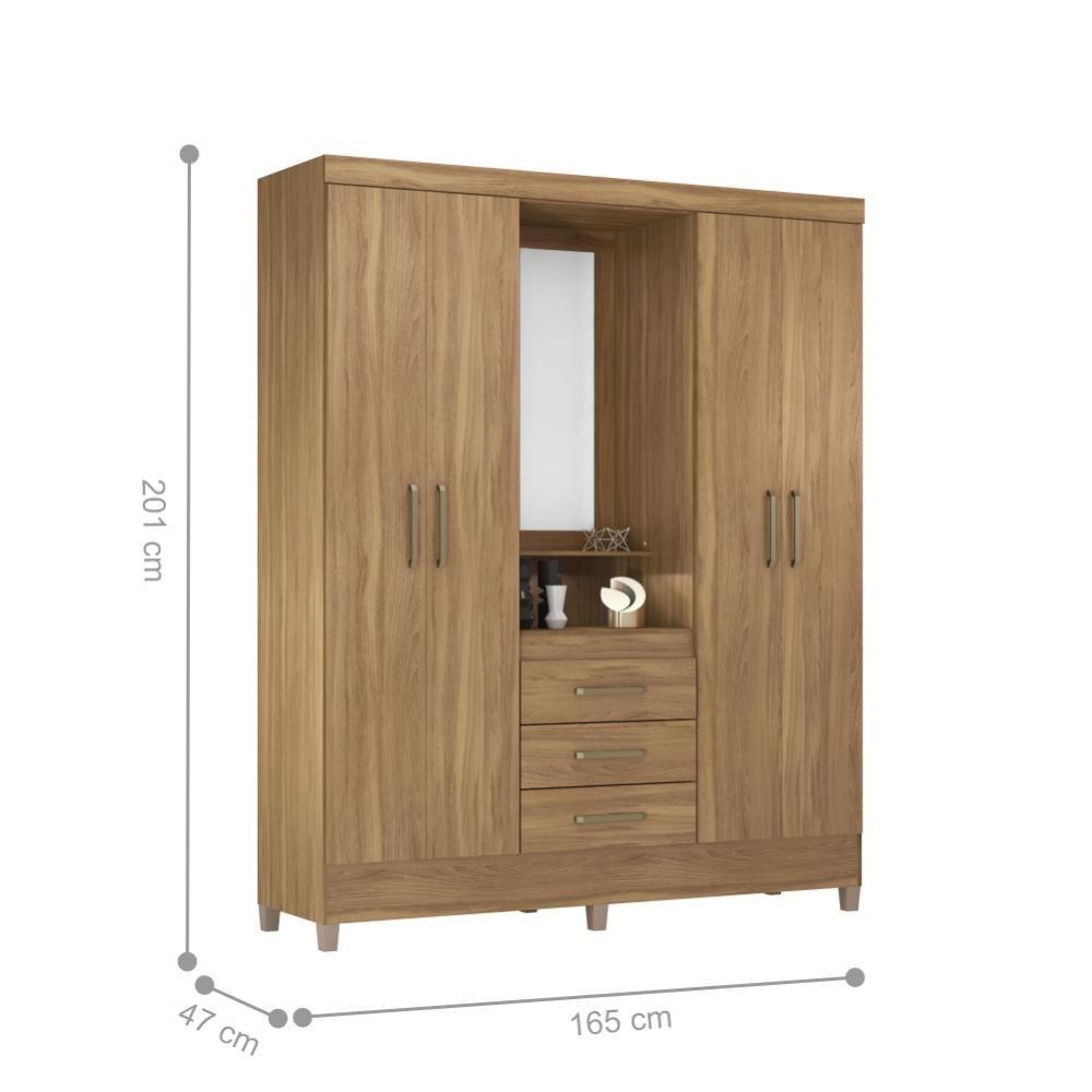 Jogo De Quarto Roupeiro E Comoda Essen Amendola