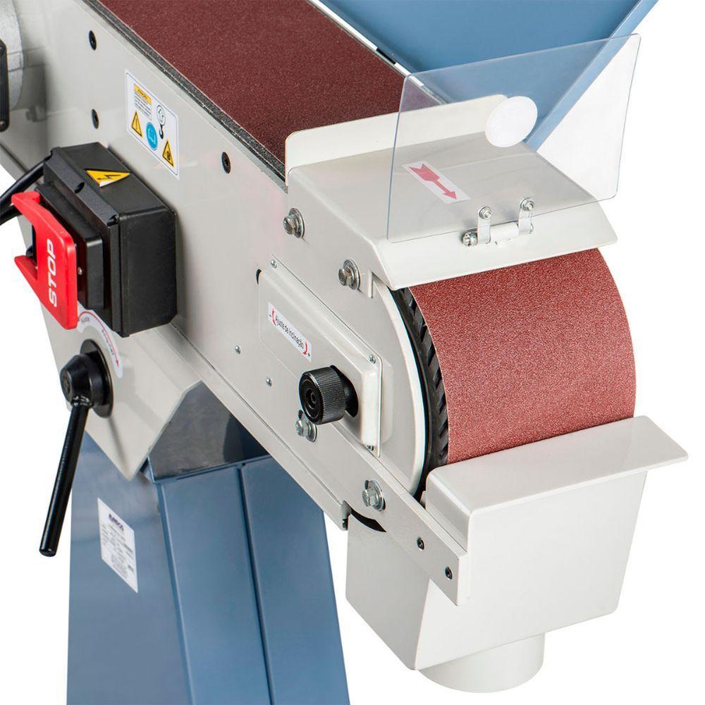 Lixadeira De Cinta Industrial, Lixa: 150 X 2.000mm, 33 Mts/segundo, (220v-trif)