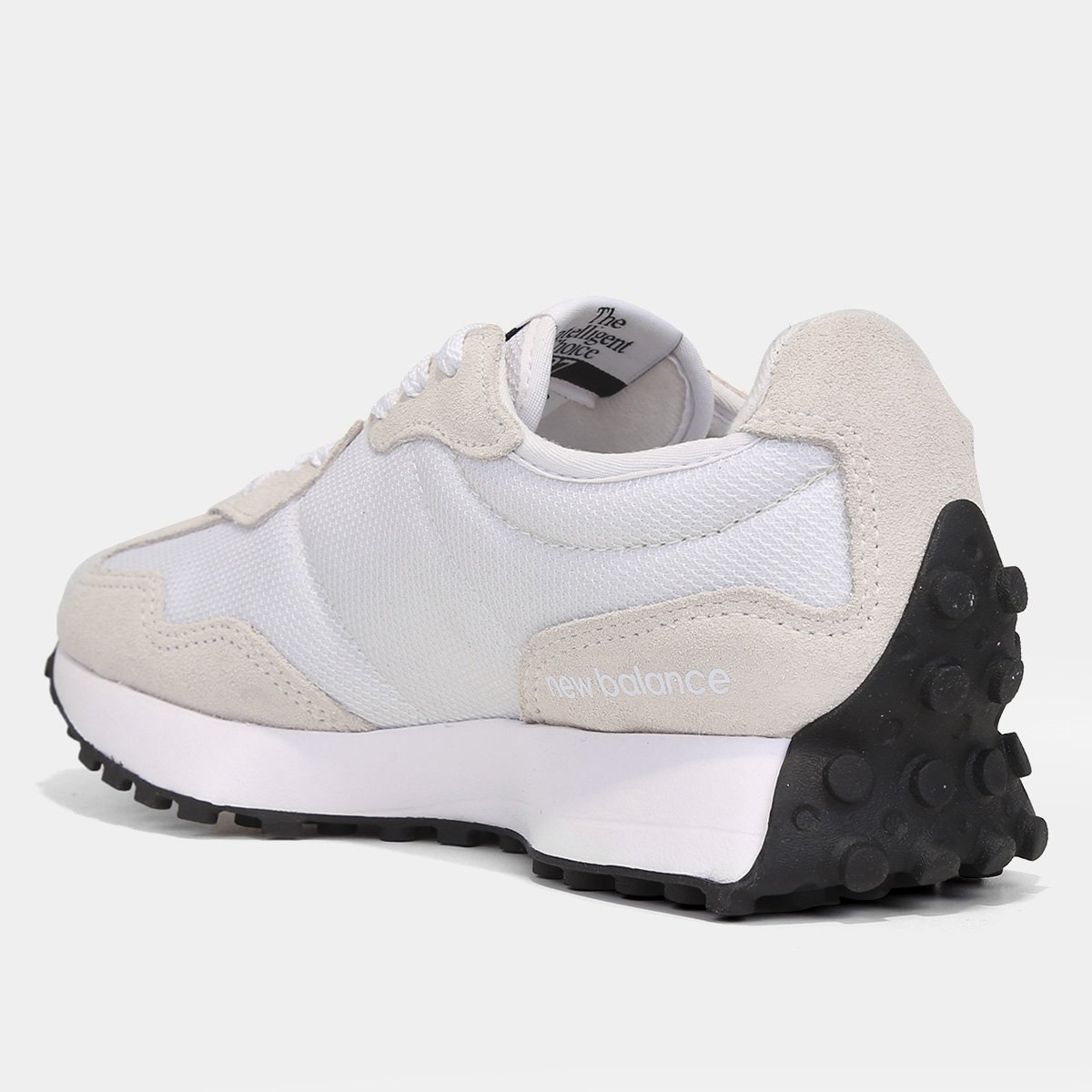 Miniatura Tênis New Balance 327 V1 Off White - 34