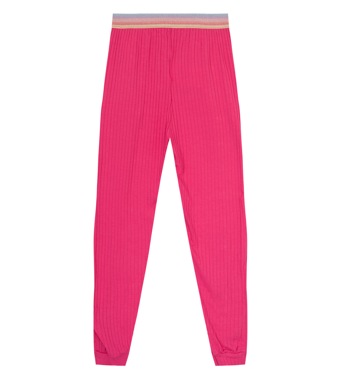 Miniatura Calça Infantil Canelada Select Rosa 4