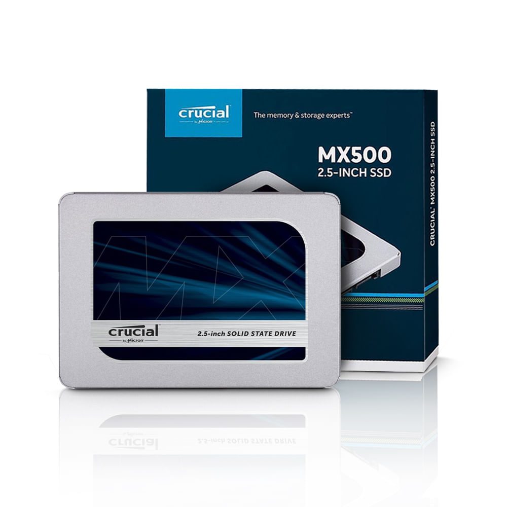 Miniatura Ssd 250gb MX500 Sata 3 3D Nand CT250MX500SSD1 Crucial