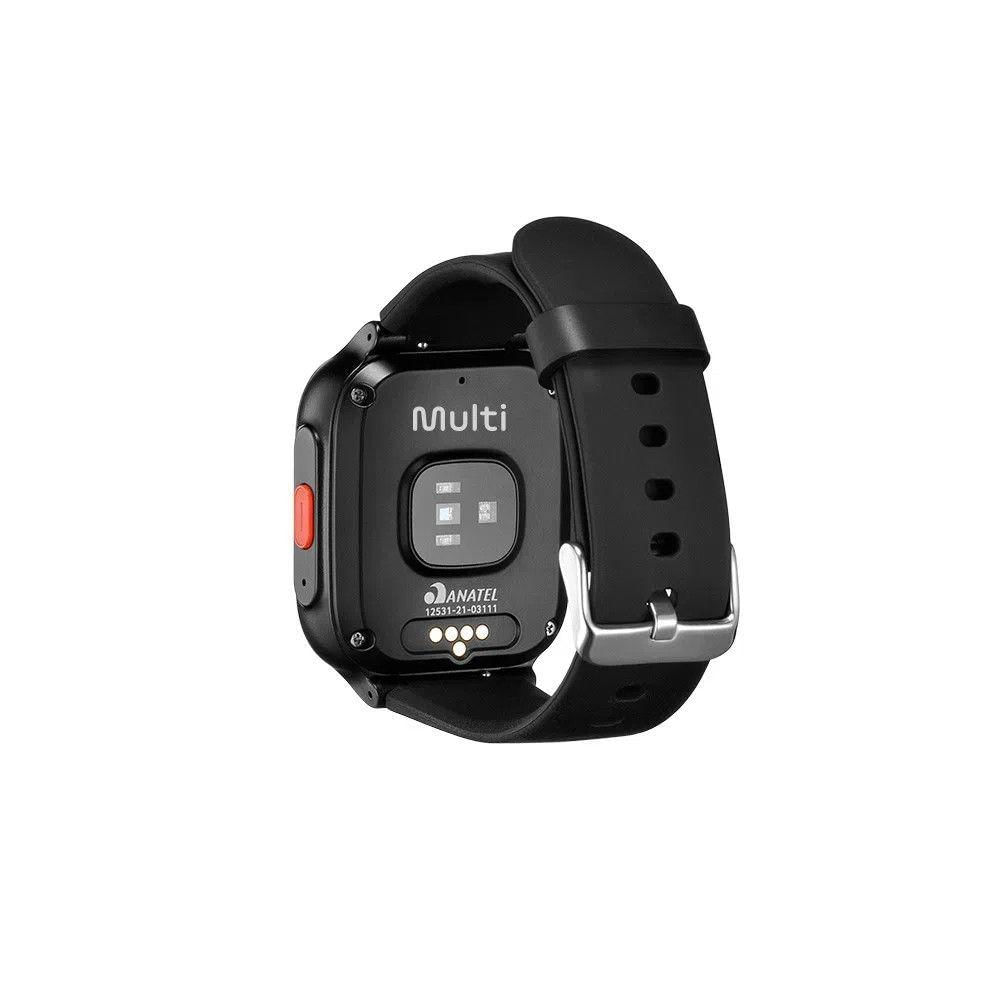 Miniatura Smartwatch Relogio Inteligente Multi - P9202 Preto