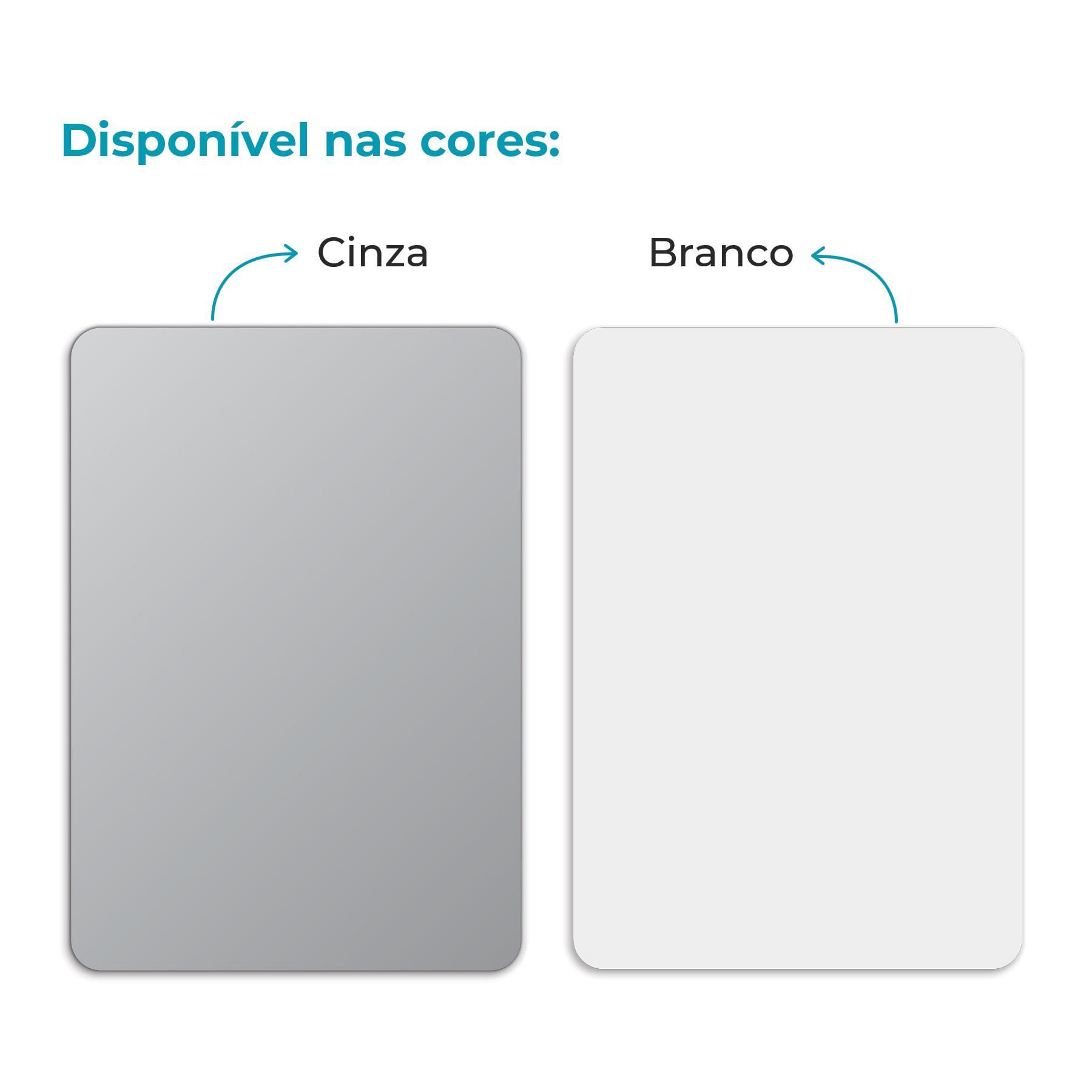 Miniatura Kit 10 Chapas Placas De Metal Sublimação 21X30Cm - Cinza