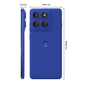 Smartphone Motorola Edge 60 Pro 6.7” 256GB 5G 120Hz pOLED Câmera 50MP Sony LYTIA 700C Azul