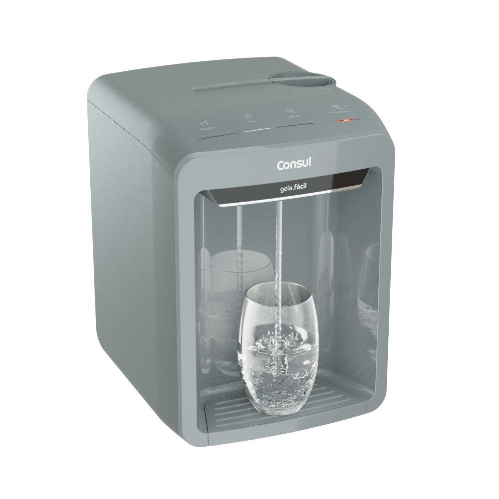 Miniatura Purificador de Água Consul Refrigerado Touch Erva Doce Bivolt CPB33AN Bivolt
