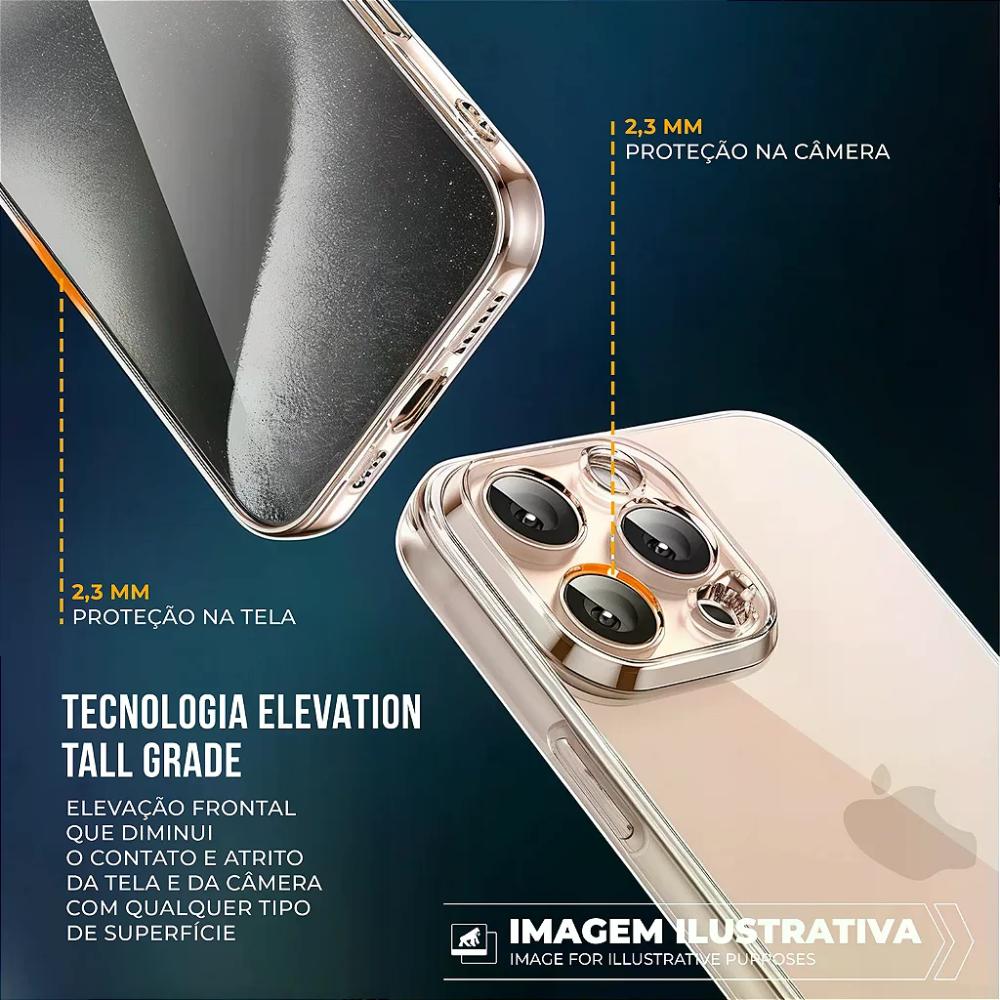 Miniatura Capa para Samsung Galaxy A56 - Crystal Slim - NÃO AMARELA - Gshield