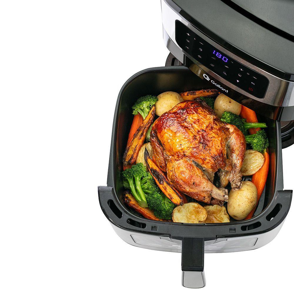 Miniatura Fritadeira Air Fryer Gallant Digital Com Visor GFE07 Family Moments 7,5L 1600W 127V