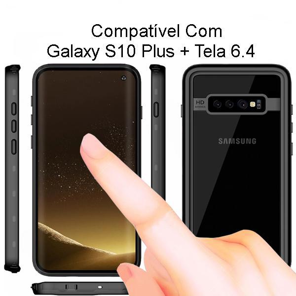 Miniatura Capa Case Galaxy S10 + Plus A Prova De Água Antishock Vedada