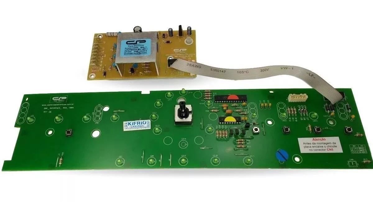 Miniatura Placa Lavadora Brastemp Ative 11Kg Bwl11 W10356413