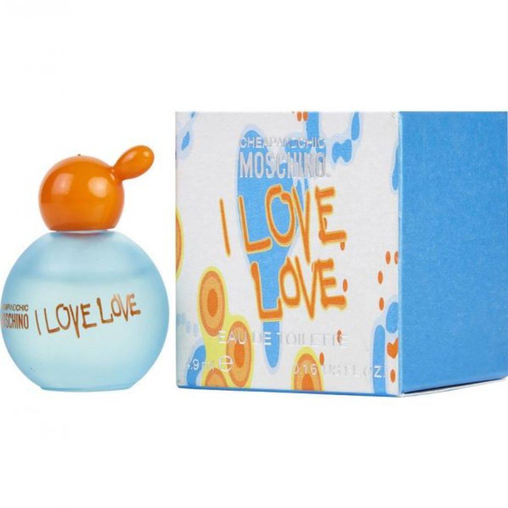 Miniatura Perfume Moschino I Love Love Edt 4,9ml Floral Frutal