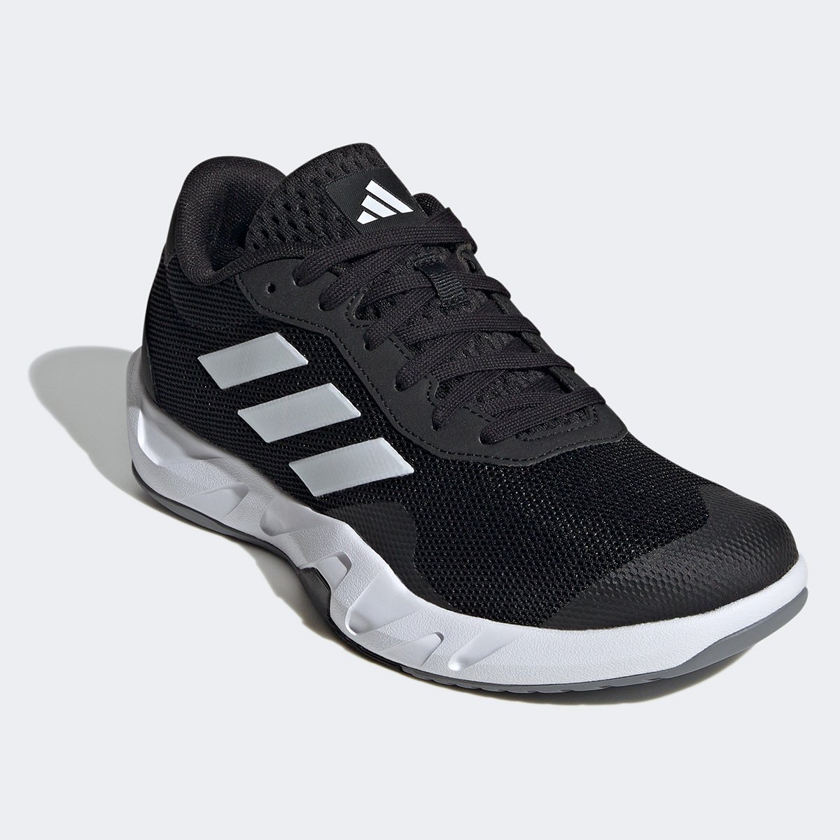 Miniatura Tênis Adidas Amplimove Trainer Feminino Preto+Branco - 34